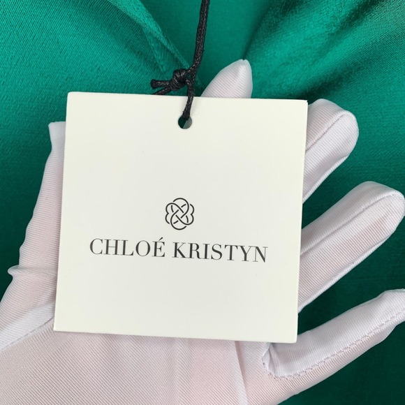 NWT Chloe Kristyn Blouse Green Size 2X - Picture 7 of 10